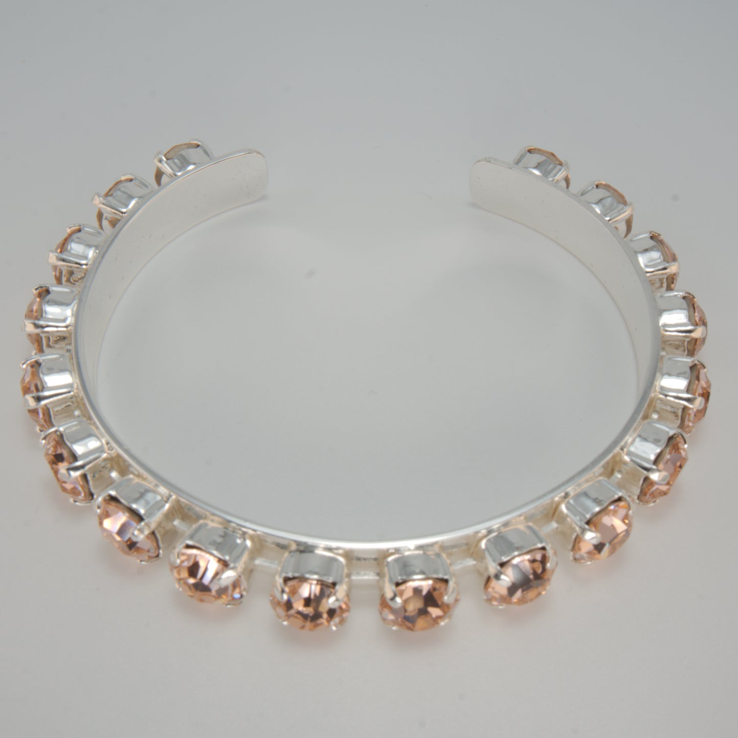 Blushing Bride Bangle Bracelet