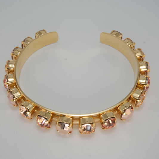 Peach Party Bangle Bracelet