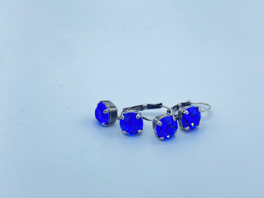 Cornflower Double Drop Earrings