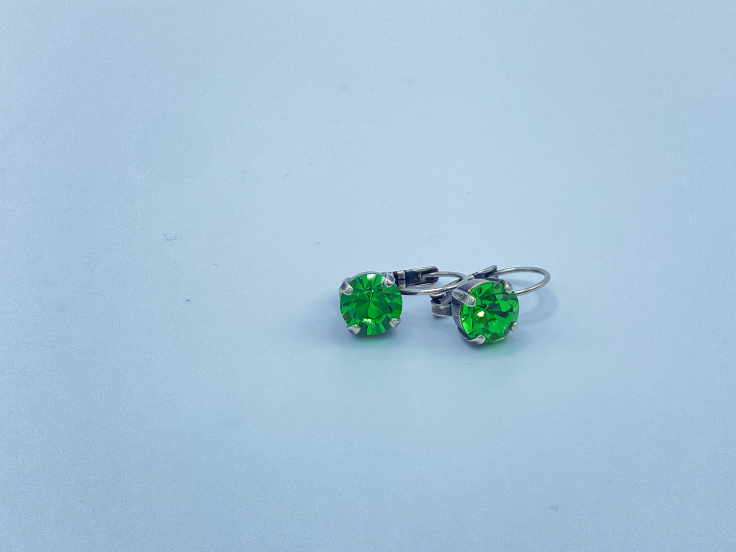 Fresh Grass Single Drop Earrings